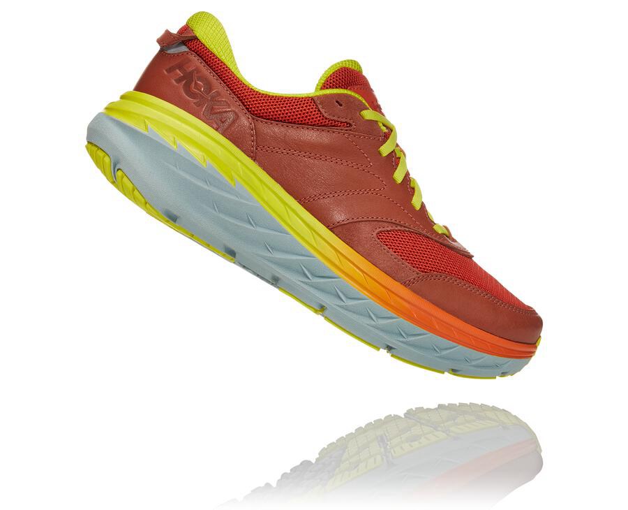 Tenis Hoka One One Feminino Vermelhas - Bondi L - 560-BFJCIE